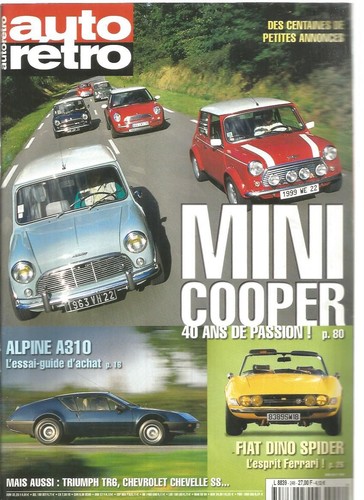 Auto retro 248 mini - mini, cooper