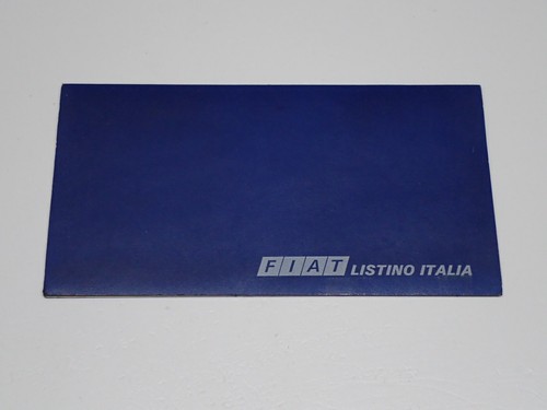 Fiat listino prezzi - listino,