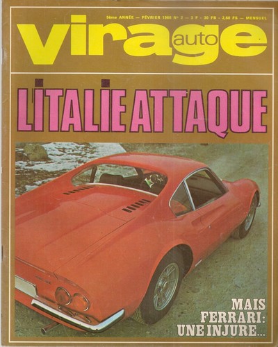 Virage auto 1968 essai fiat - auto,
