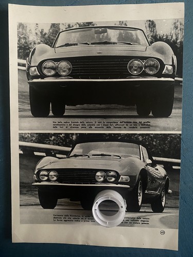 Rara pubblicità fiat dino - rara,