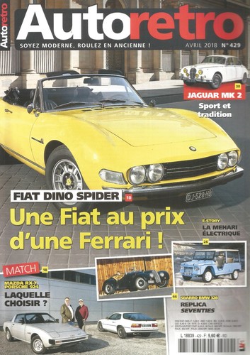 Auto retro 429 fiat - retro, n°429