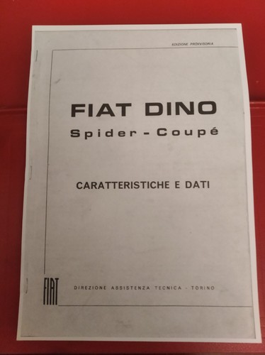 Fiat dino coupe spider - coupe',
